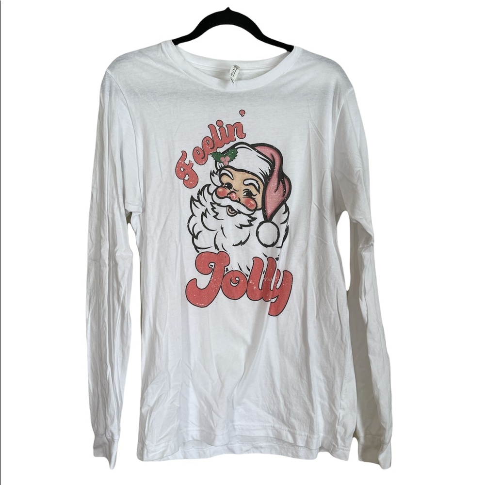 Feelin jolly Christmas Santa shirt